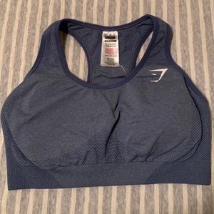 Gymshark Vital Seamless 2.0 Sports Bra - Blue Marl